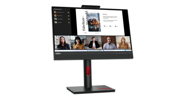 Lenovo ThinkCentre Tiny-In-One 22 computer monitor 54.6 cm (21.5") 1920 x 1080 pixels Full HD LED Black 196804375342 12N8GAR1US