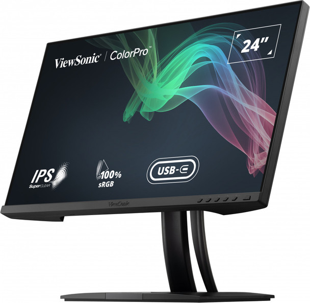 Viewsonic VP Series VP2456 computer monitor 61 cm (24") 1920 x 1080 pixels Full HD LED Black 766907018981 VP2456