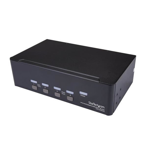 StarTech.com 4-Port Dual DisplayPort KVM Switch - 4K 60Hz 46911