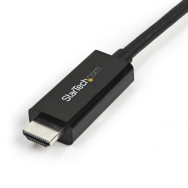 StarTech.com 10ft (3m) Mini DisplayPort to HDMI Cable - 4K 30Hz Video - mDP to HDMI Adapter Cable - Mini DP or Thunderbolt 1/2 Mac/PC to HDMI Monitor/Display - mDP to HDMI Converter Cord 46981