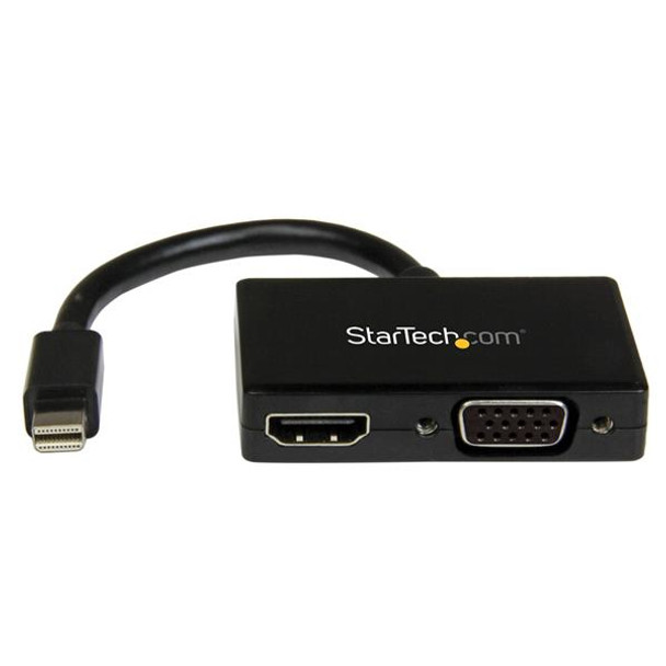 StarTech.com Travel A/V Adapter: 2-in-1 Mini DisplayPort to HDMI or VGA Converter 46983
