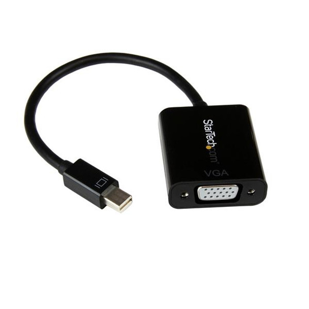 StarTech.com Mini DisplayPort 1.2 to VGA Adapter Converter – Mini DP to VGA – 1920x1200 46986