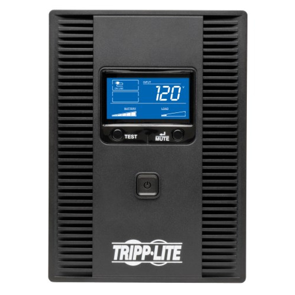 Tripp Lite SmartPro LCD 120V 1300VA 720W Line-Interactive UPS, Tower, LCD Display, USB 47085