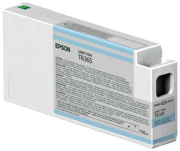 Epson Singlepack Light Cyan T636500 UltraChrome HDR 700 ml 47097