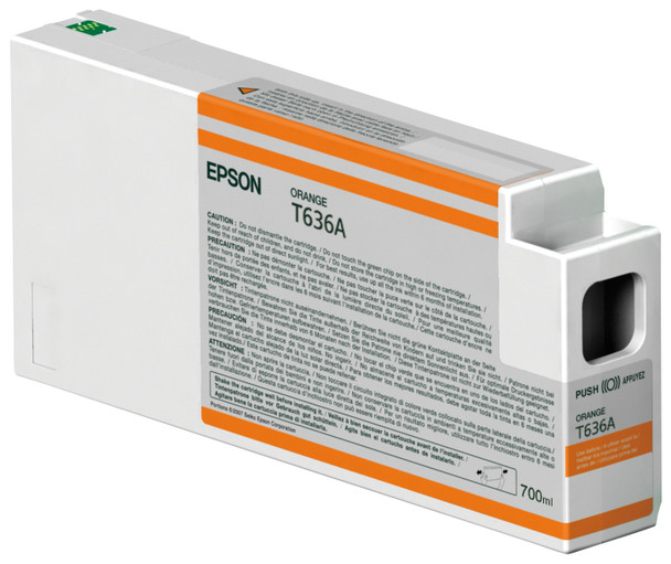 Epson Singlepack Orange T636A00 UltraChrome HDR 700 ml 47100