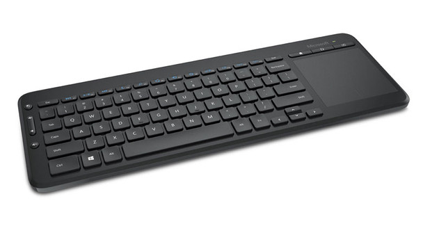 Microsoft All-in-One Media keyboard RF Wireless QWERTY English Black 47211