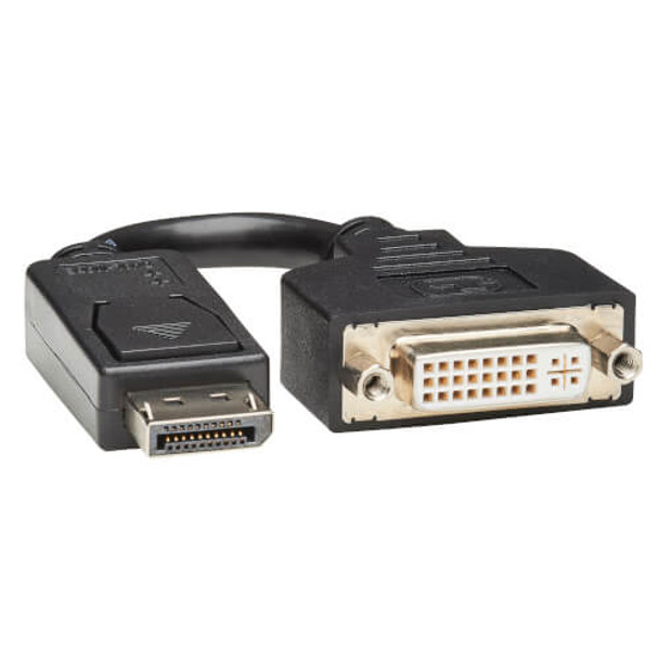 Tripp Lite DisplayPort to DVI-I Adapter Cable (M/F), 6 in. (15.2 cm) 47222