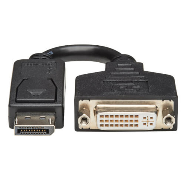 Tripp Lite DisplayPort to DVI-I Adapter Cable (M/F), 6 in. (15.2 cm) 47222