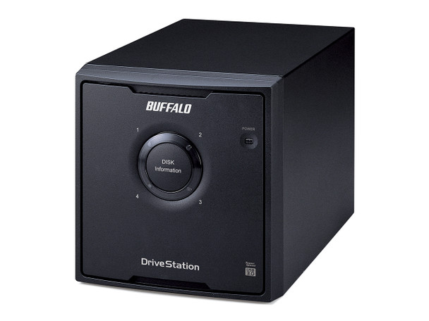 Buffalo Americas HD-QH8TU3R5 BUFFALO DriveStation Quad 8 TB (4 x 2 TB) High Performance RAID Array with Optim 747464128474