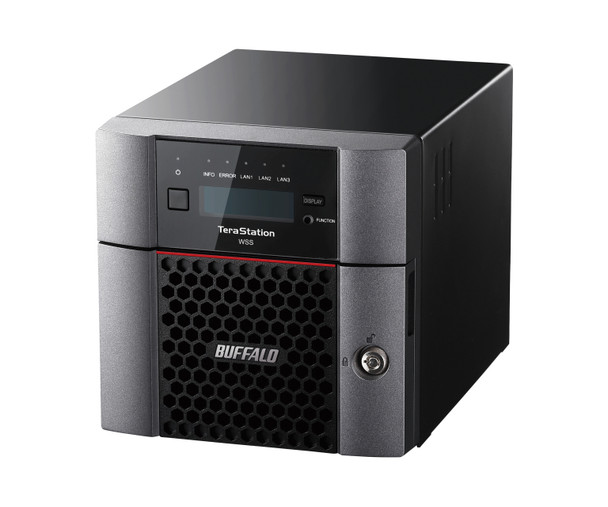 Buffalo Americas WS5220DN08S9 TeraStation 5220 Windows Server IoT 2019 Standard 8TB 2 Bay NAS (2x4TB) NAS HDD 747464134680