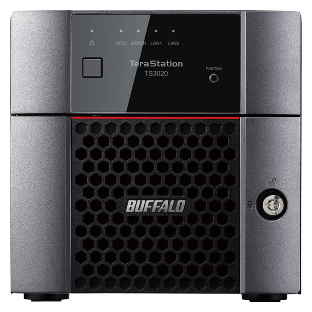 Buffalo Americas TS3220DN0402 TeraStation 3220DN 4TB 2-Bay Desktop NAS (2x2TB) NAS HDD Included 2.5GBE RAID iS 747464134215