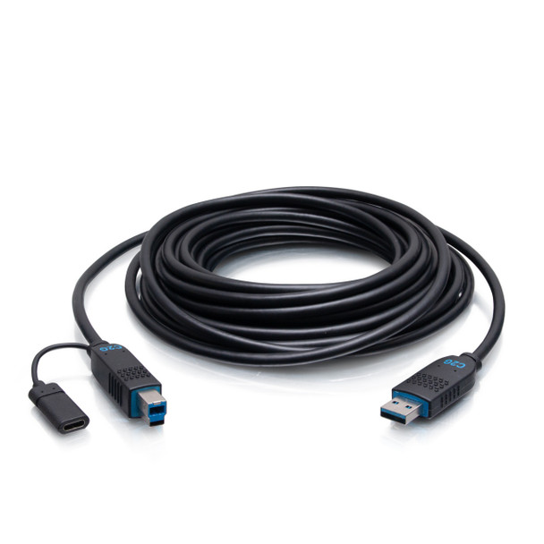 C2G C2G30090 LEGRAND 125FT(38M) USB 3.2 AMBM PLENUM AOC CABLE 757120300908