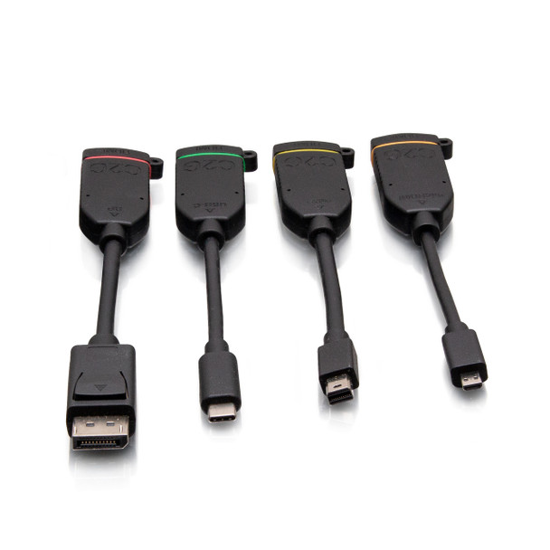 C2G C2G30288 LEGRAND HDMI DONGLE RING DP MDP USBC MICROHDMI 757120302889