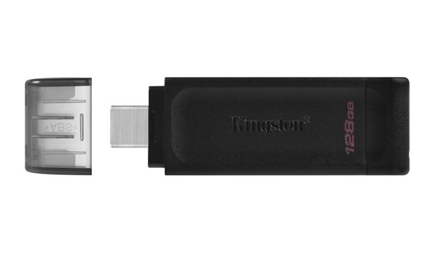 Kingston Technology DT70/128GB KINGSTON 128GB USB-C 3.2 GEN 1 DATATRAVELER 70 740617305371