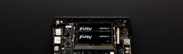 Kingston Technology KF432S20IBK2/32 KINGSTON 32GB 3200MHZ DDR4 CL20 SODIMM (KIT OF 2) FURY IMPACT 740617318388