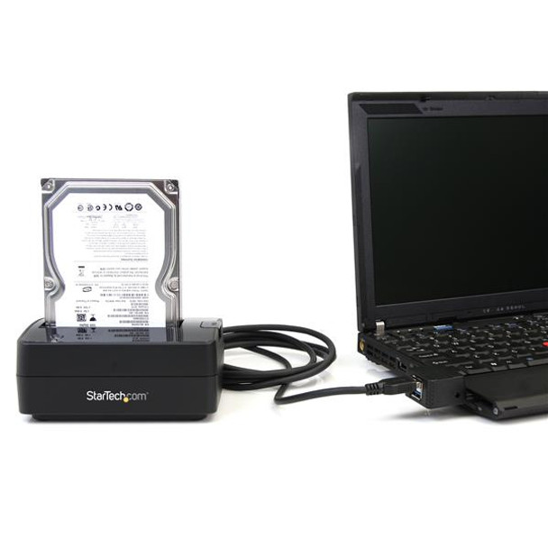 StarTech.com USB 3.0 to SATA Hard Drive Docking Station for 2.5/3.5 HDD 47695