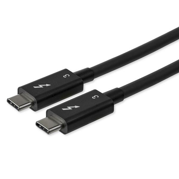 StarTech.com 0.8 m (2.7 ft.) Thunderbolt 3 to Thunderbolt 3 Cable - 40Gbps 47791