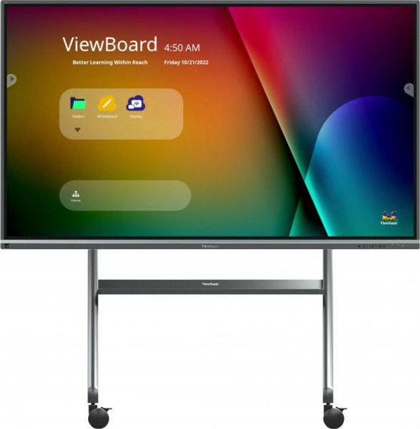 Viewsonic VB-STND-009 VIEWSONIC VB-STND-009 IFP, CDE SLIM MOBILE CART, SUPPORTS VESA PATTERNS FROM 400 766907024241