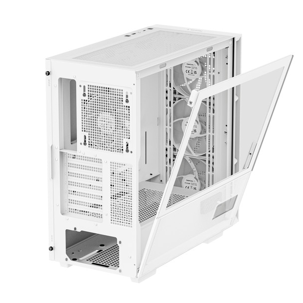 DeepCool Case R-CH560-WHAPE4D-G-1 CH560 DIGITAL WH Mid-Tower Tempered Glass ATX 3xARGB Fans White Retail