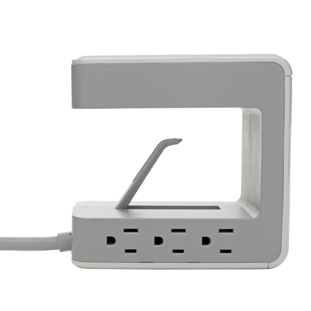 Tripp-Lite UP TLP648USBC 6-Outlet Surge Protector w 2xUSB-A 1xUSB-C 1080Joules