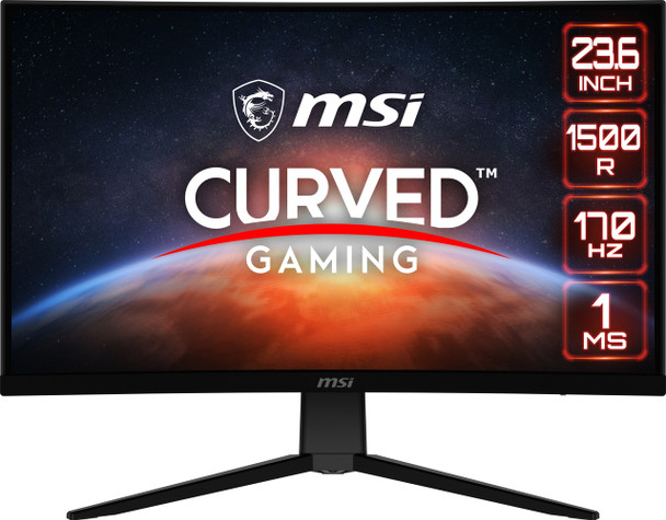 MSI MN G2422C 24 VA FHD 1920x1080 16:9 1ms 4ms 180Hz 2xHDMI DP Retail