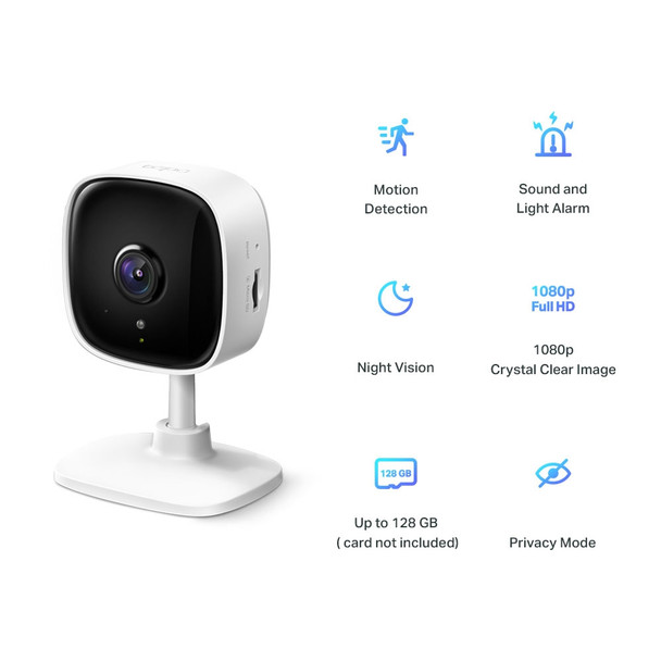 TP-Link CM Tapo C110 2K Home Security Wi-Fi Camera 3MP 2.4GHz Retail