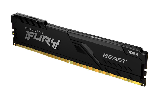 Kingston Technology KF432C16BB/8 KINGSTON 8GB 3200MHZ DDR4 CL16 DIMM FURY BEAST BLACK 740617319910