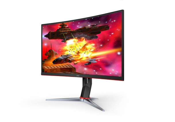 AOC Monitor CQ32G2S 31.5 VA Curved 16:9 2560x1440 165Hz 1ms 1xDP 2xHDMI RTL