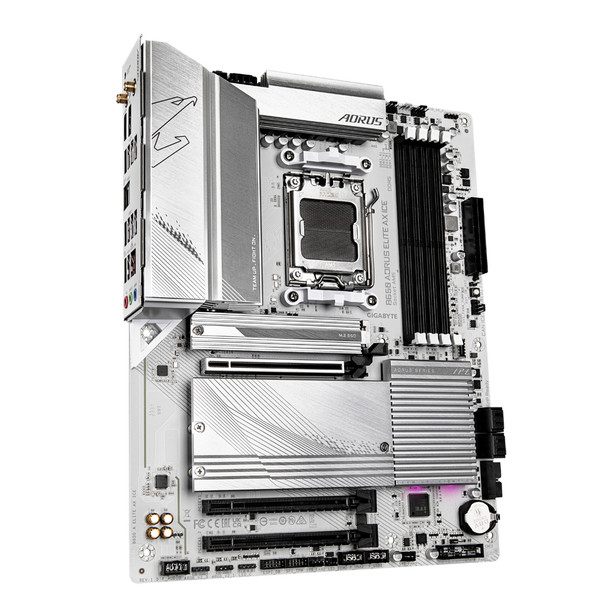 Gigabyte MB B650 AORUS ELITE AX ICE B650 AM5 Max192GB DDR5 PCIE ATX Retail