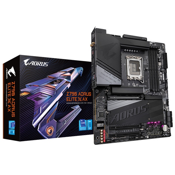 Gigabyte MB Z790 AORUS ELITE X AX Z790 LGA1700 Max192GB DDR5 ATX Retail