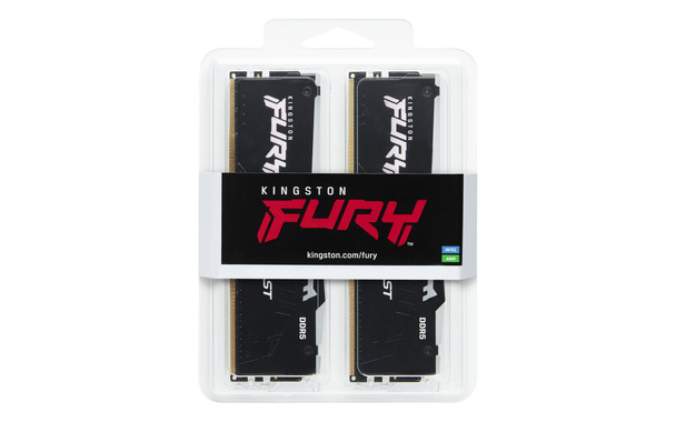 Kingston ME KF560C36BBEAK2-32 32GB 6000MT s DDR5 CL36 DIMM K2 FURY Beast RGB