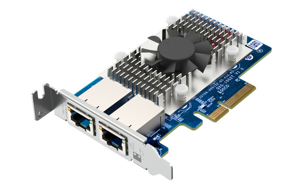 QNAP AC QXG-10G2T BASET 10GbE Network Expansion Card PCIe Gen3x4 low-profile