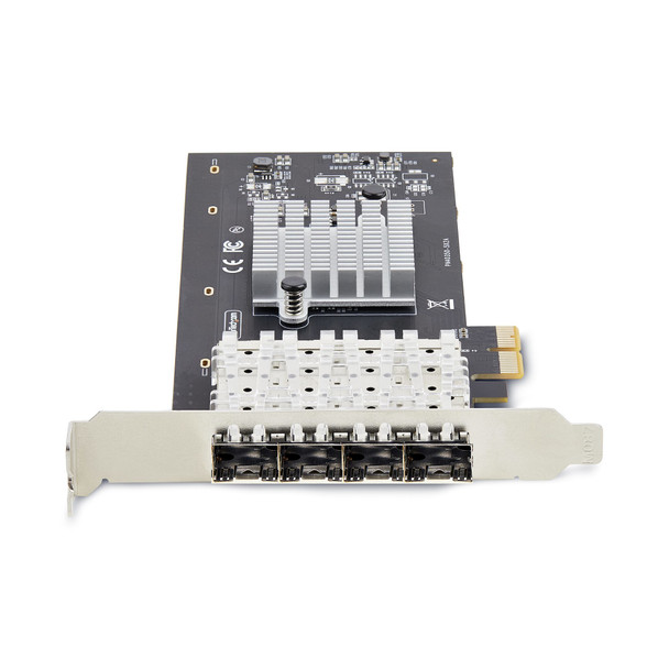 StarTech NC P041GI-NETWORK-CARD 4-Port GbE SFP Network Card PCIe2.0x2 Retail
