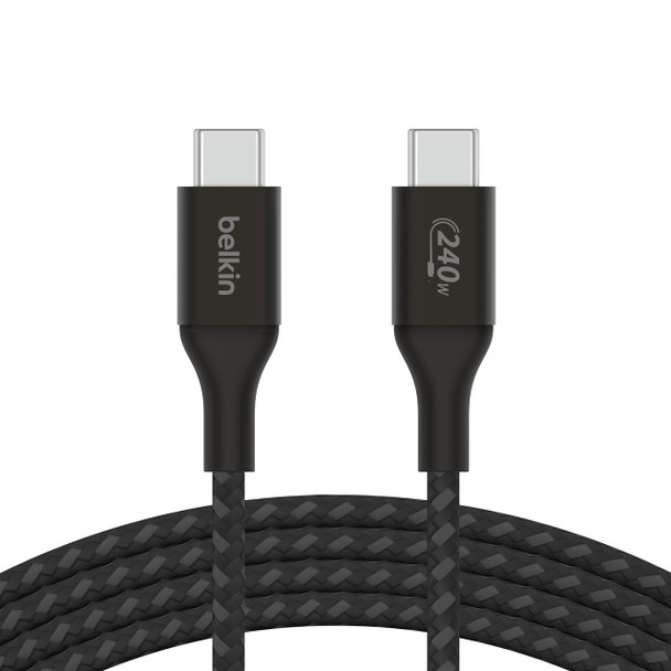 Belkin CAB015bt2MBK USB cable 2 m USB 2.0 USB C Black 745883859061