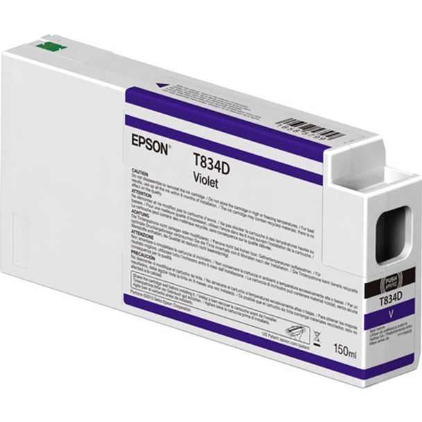 Epson T834D00 ink cartridge Original Violet 010343917811