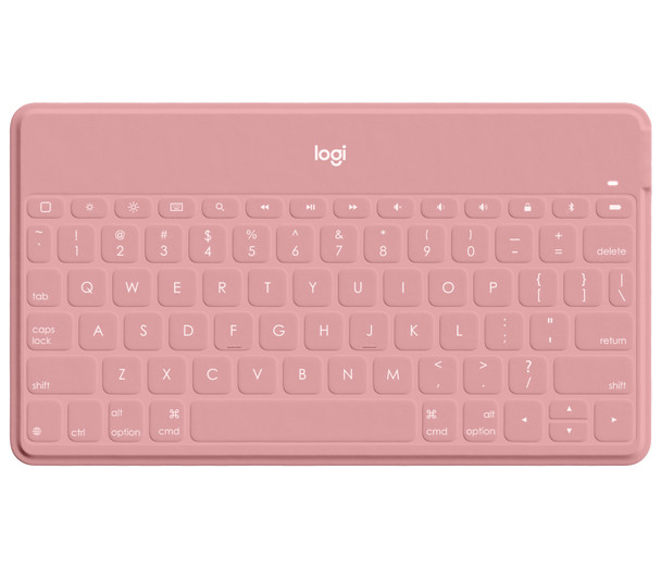 Logitech Keys-To-Go Pink, White Bluetooth 097855164438