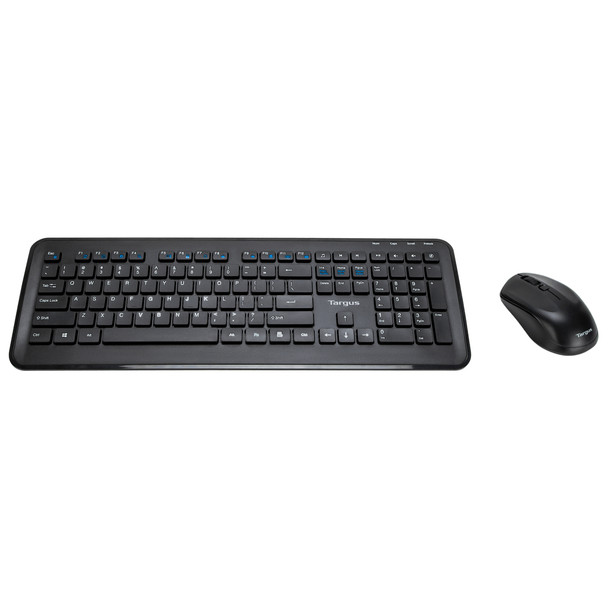 Targus KM610 keyboard Mouse included RF Wireless QWERTY English Black 092636332372