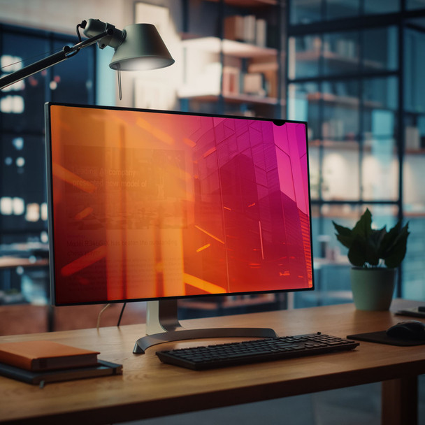 StarTech.com 24-inch 16:9 Gold Monitor Privacy Screen, Reversible Filter w/Enhanced Privacy, Glossy Computer Security Filter, Removable Screen Protector/Shield, +/- 30 Deg. 65030901888