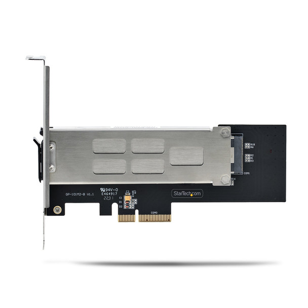StarTech.com M.2 NVMe SSD to PCIe x4 Mobile Rack/Backplane with Removable Tray for PCI Express Expansion Slot, Tool-less Installation, PCIe 4.0/3.0 Hot-Swap Drive Bay, Key Lock - 2 Keys Included 65030898997