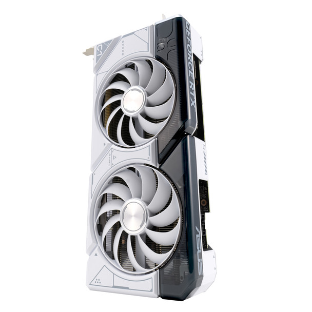 ASUS Dual -RTX4070S-O12G-WHITE NVIDIA GeForce RTX 4070 SUPER 12 GB GDDR6X