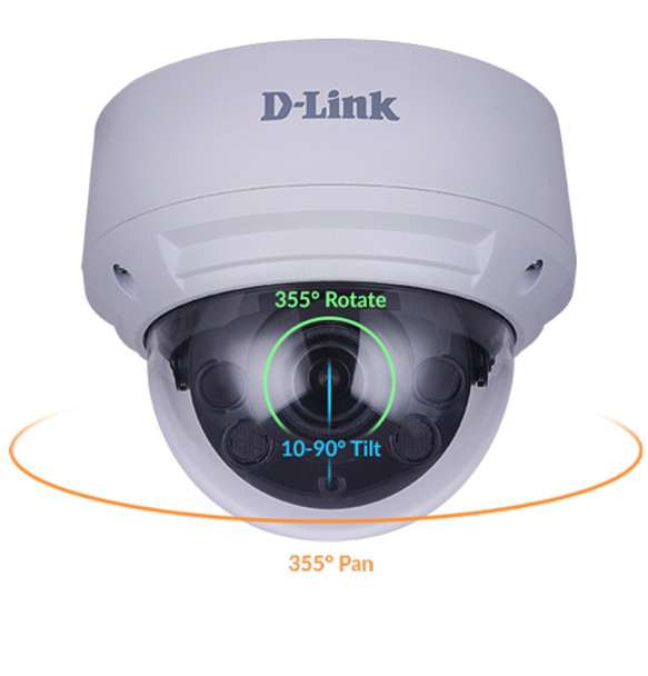 D-Link 8 Megapixel H.265 Outdoor Dome Camera DCS‑4618EK