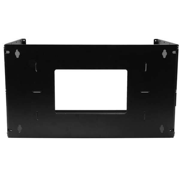 StarTech.com Wall-Mount Server Rack with Built-in Shelf - Solid Steel - 4U 48205