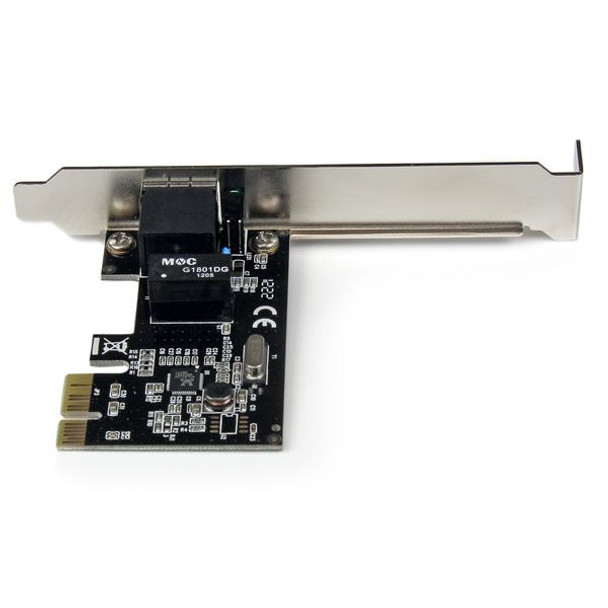 StarTech.com 1 Port PCI Express PCIe Gigabit Network Server Adapter NIC Card - Dual Profile 48236