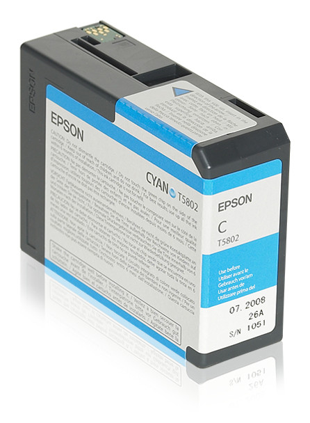 Epson Singlepack Cyan T580200 48436