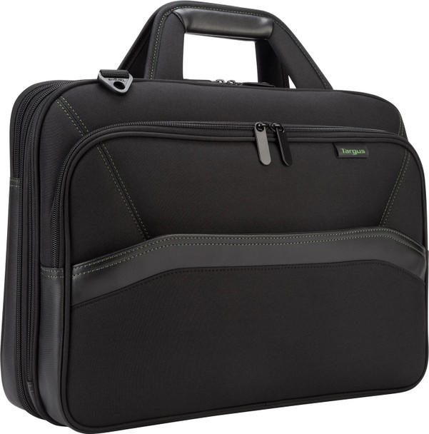Targus Spruce EcoSmart notebook case 40.6 cm (16") Briefcase Black 48463