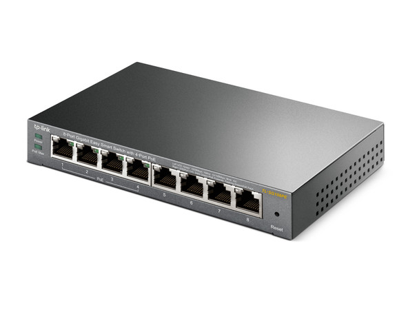 TP-LINK 8-Port Gigabit Easy Smart Switch with 4-Port PoE 48505