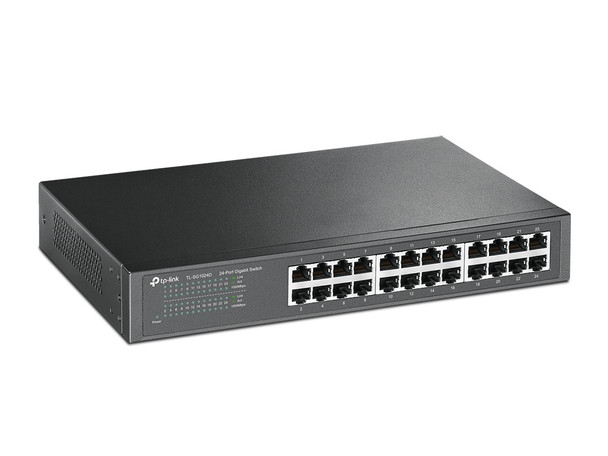 TP-LINK TL-SG1024D network switch Unmanaged Gigabit Ethernet (10/100/1000) Grey 48524