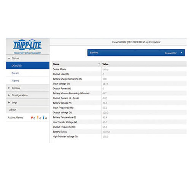 Tripp Lite Web Management Accessory Card 48584