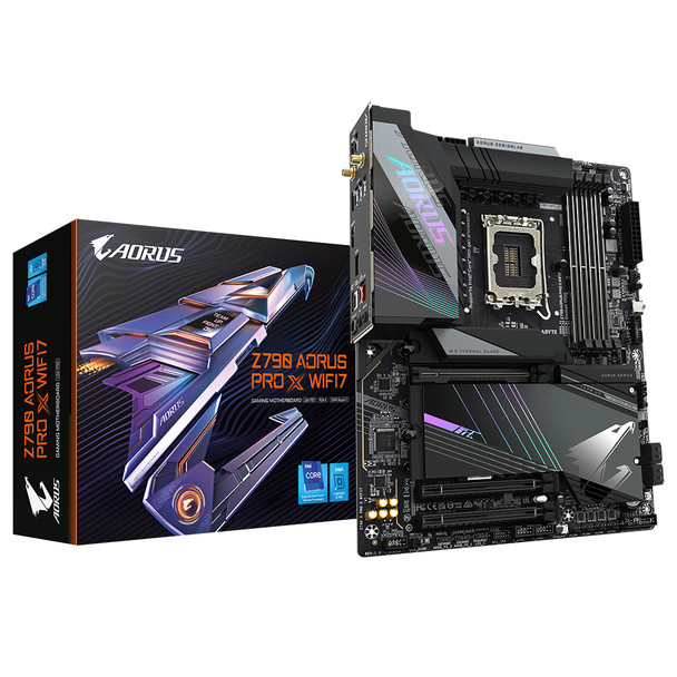 Gigabyte MB Z790 AORUS PRO X WIFI7 Z790 LGA1700 Max192GB DDR5 ATX Retail