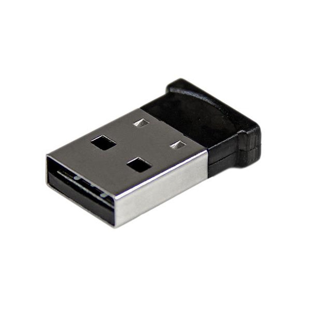 StarTech.com Mini USB Bluetooth 4.0 Adapter - 50m (165ft) Class 1 EDR Wireless Dongle 48641